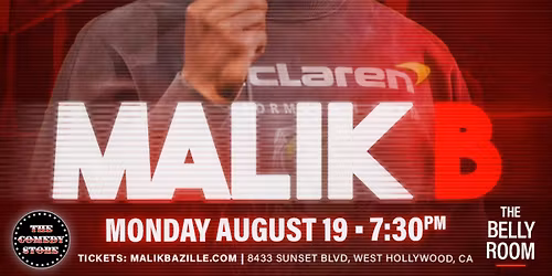 Malik B at Punch Line Sacramento