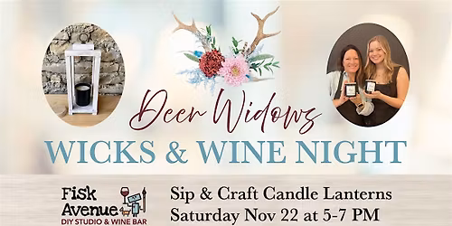Deer Widows Wicks & Wine Night