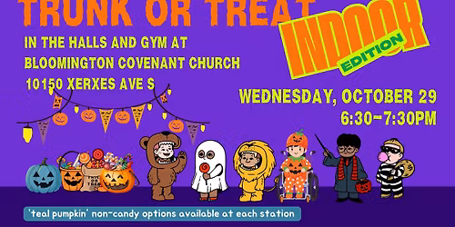 Trunk or Treat: Indoor Edition!