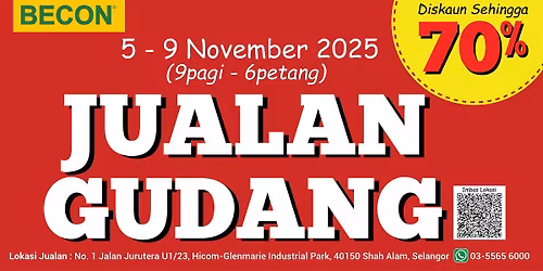 BECON WAREHOUSE SALES 2025