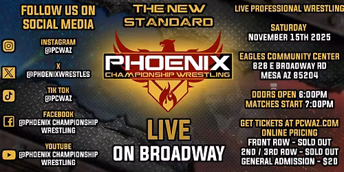 Phoenix Championship Wrestling Live!