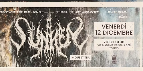 SUNKEN + tba | Ziggy Club Torino