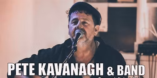 Pete Kavanagh & Band, live at The Cat & Cage Folk Club, Wed 19th Nov.