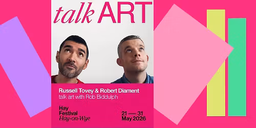 Rob Biddulph speaks to Russell Tovey & Robert Diament at Hay Festival