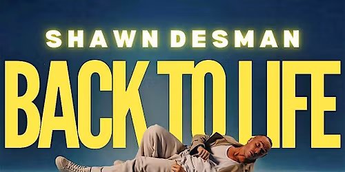 Shawn Desman - Back To Life Tour with special guest Jamie Fine