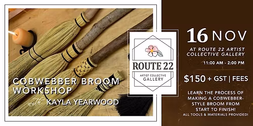 Cobwebber Broom Workshop!