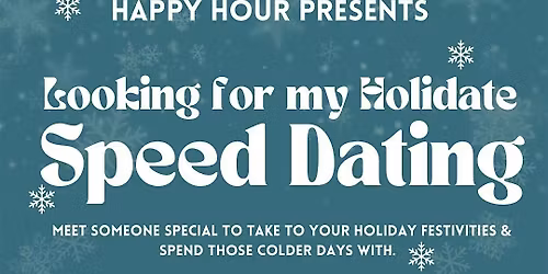 Looking for my Holidate Speed Dating Ages 35-49 @ Royal City Brewing Co.