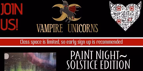 Paint Night ~ Solstice Edition