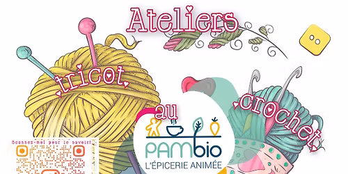 ateliers tricot crochet \u00e0 l'Agora du Pambio