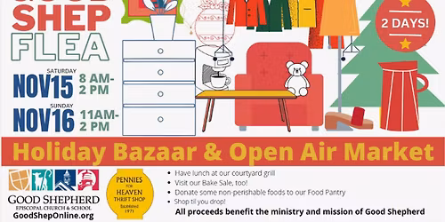 Good Shepherd's Holiday Bazaar & Open Air Market