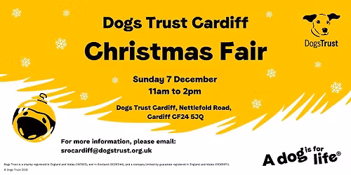Dogs Trust Cardiff Christmas Fair