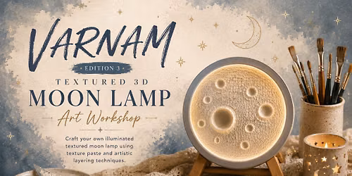 Textured 3D Moon Lamp Workshop