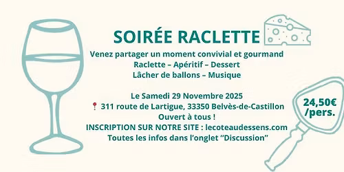 Soir\u00e9e Raclette