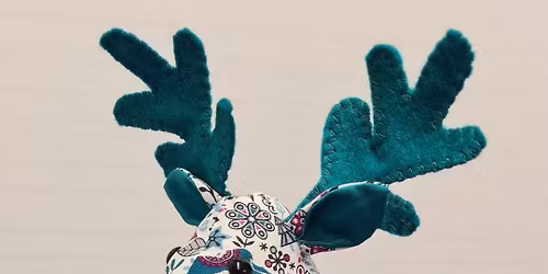 Christmas Reindeer Machine Sewing Workshop Monday 17th November 6-9pm
