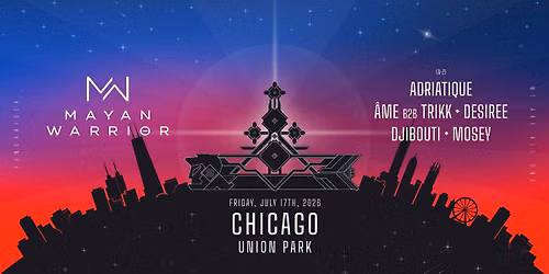 JULY 17: MAYAN WARRIOR CHICAGO - FULL ART CAR