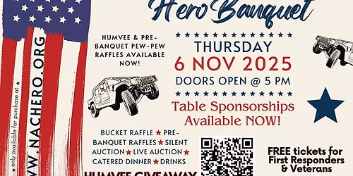 3rd Annual Hero Banquet