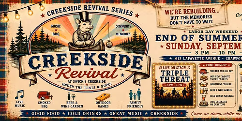Creekside Revival - End of Summer Bash!