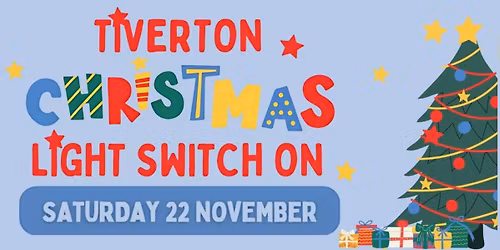 TIVERTON CHRISTMAS LIGHTS SWITCH-ON