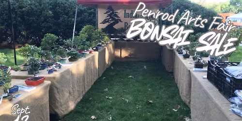 Penrod Arts Fair Bonsai Sale
