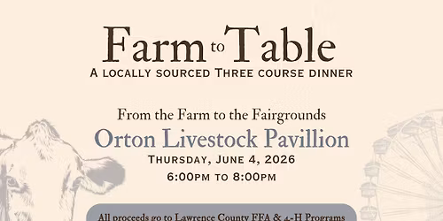 Farm to Table Dinner