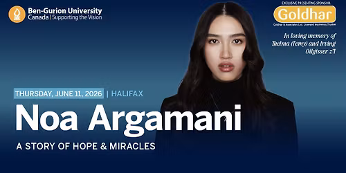  Noa Argamani in Halifax | A Story of Hope & Miracles
