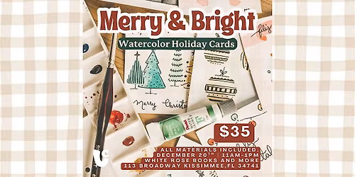 Watercolor Holiday Cards