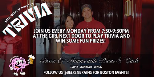 Trivia Mondays at The Girl Next Door