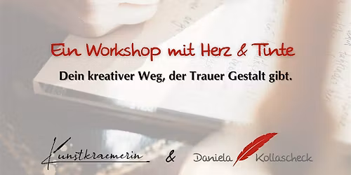 Workshop  "Federleicht- Worte der Trauer"