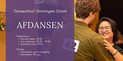Afdansen najaar 2026 Groningen Danst