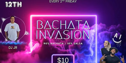 Bachata Invasion at The Dance Factory Tampa Bay!