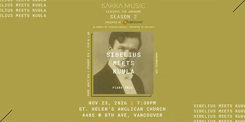 Sibelius meets Kuula - Piano Trio
