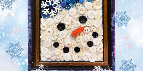 Cute as a button- framed button art