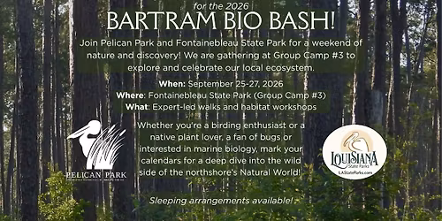 2026 BARTRAM BIO BASH