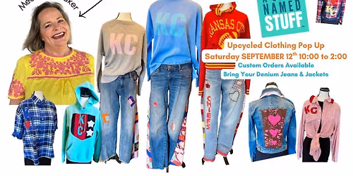 Upcycled Clothing Pop Up! Meet the Maker!