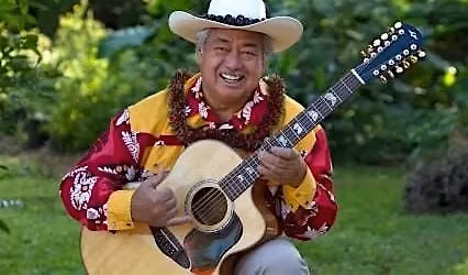 Slack Key Guitar Workshop With George Kahumoku At The Pono Hawaiian Grill