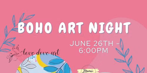 Boho Art Night