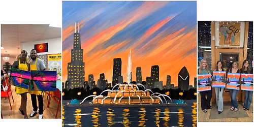 BYOB Paint and Sip Event - "Buckingham Fountain"