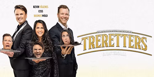 Treretters Lattergalla med Kevin V\u00e5genes, Cess og Rasmus Wold
