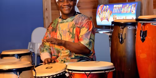 African drumming with Dele 1.11.