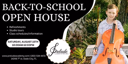 Back-to-School Open House