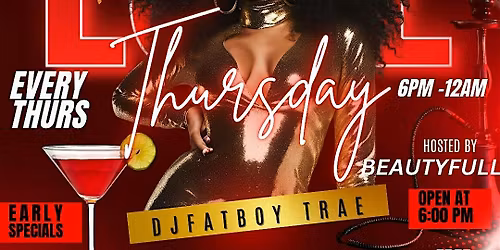 Thumpin Thursdays - 70\u2019s, 80\u2019s, and 90\u2019s R&B