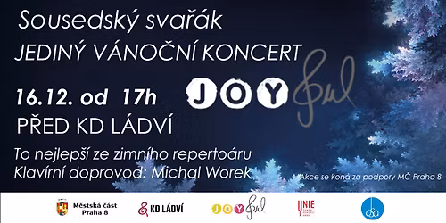 V\u00c1NO\u010cN\u00cd KONCERT JOYFUL NA L\u00c1DV\u00cd