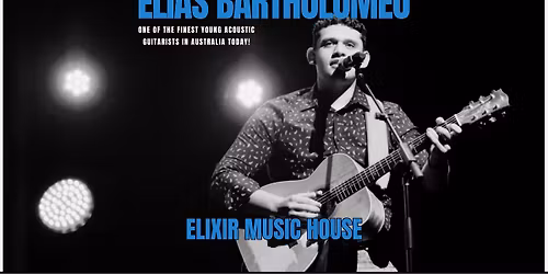 An Evening of Fingerstyle Guitar with Elias Bartholomeo