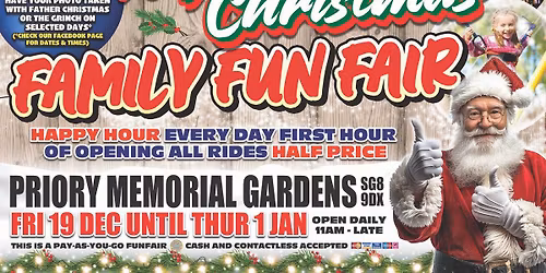 \ud83c\udf84Royston christmas Family funfair\ud83c\udf84