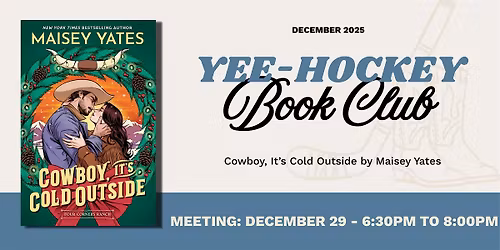 Yee-Hockey Book Club at The Well Red Damsel
