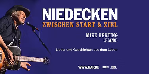 Niedecken - Zwischen Start & Ziel - Lieder und Geschichten aus dem Leben - Kaiserslautern, Kammgarn