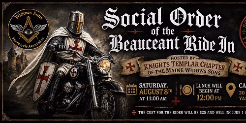 7th Annual Social Order of the Beauceant Charity Ride In