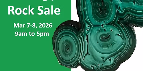 Gem Amethyst Rock Fossil Sale Mar 7, 8 (9am - 5pm) - (Baton Rouge, LA)