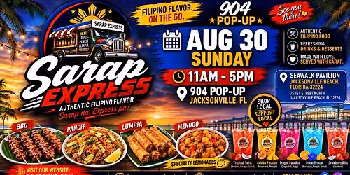 Sarap Express at the 904 Pop-Up \ud83c\uddf5\ud83c\udded
