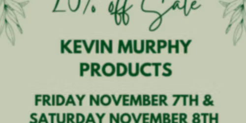 Kevin Murphy 20% off sale